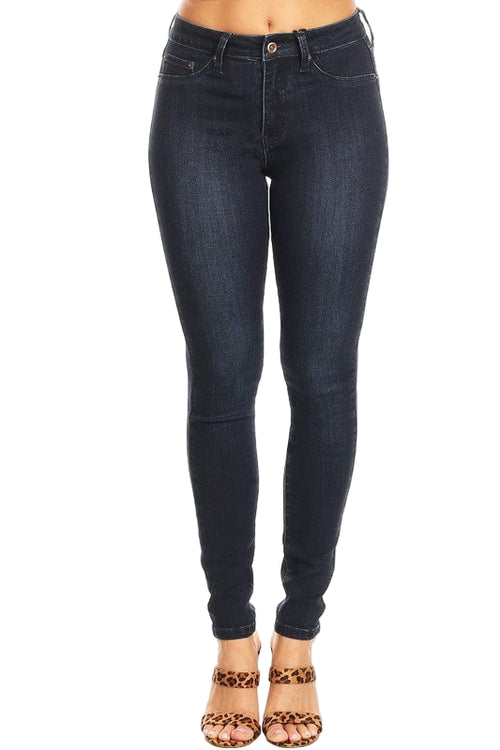 Kvinders Skinny Jeans Høj Talje Denim 0
