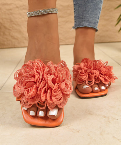 Kvinders Slide Sandaler med Blomsterdesign 2