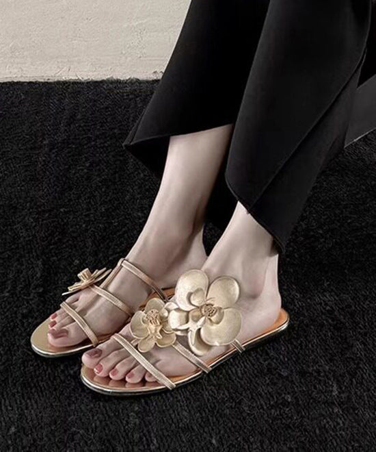 Kvinders Slide Sandaler med Blomsterdesign 3
