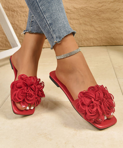 Kvinders Slide Sandaler med Blomsterdesign 3