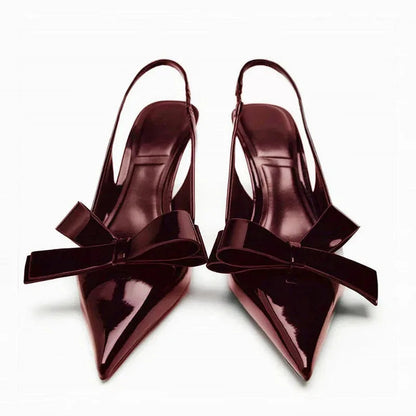 Kvinders Slingback Hæl Raffineret Design 2