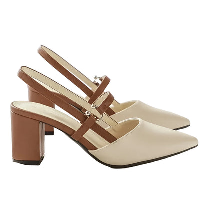 Kvinders Slingback Hæle med Charmerende Design 0