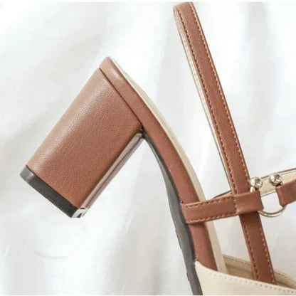 Kvinders Slingback Hæle med Charmerende Design 4