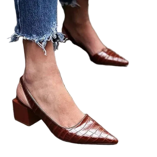 Kvinders Slingback Pumps Tidløs Stil 0