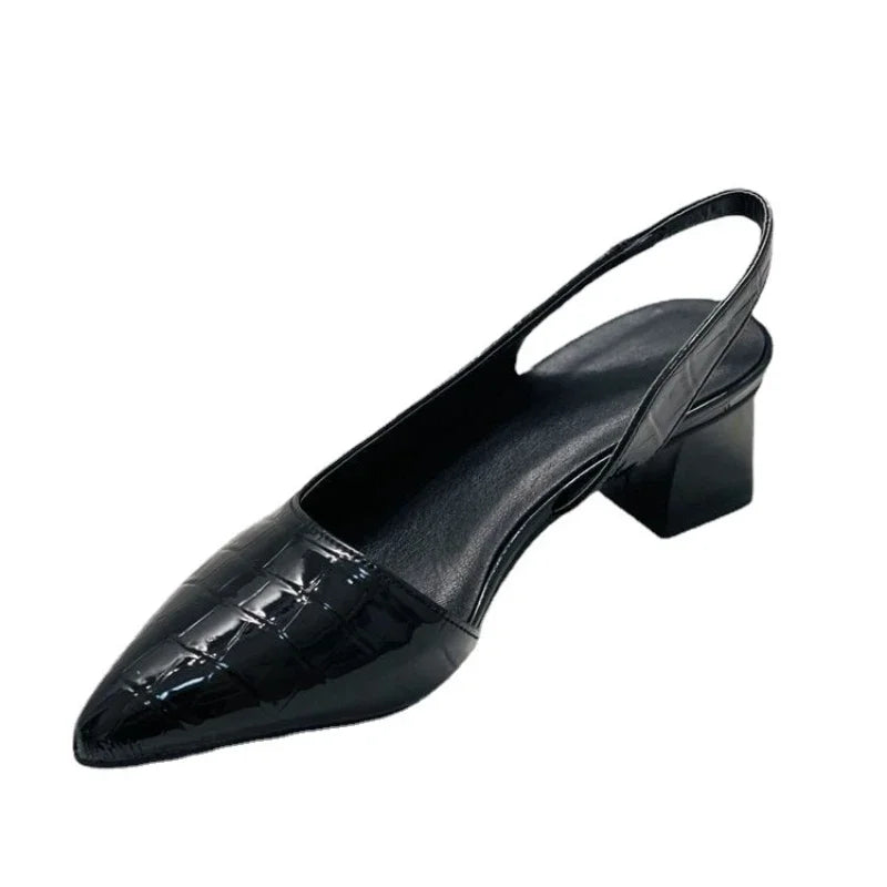 Kvinders Slingback Pumps Tidløs Stil 5