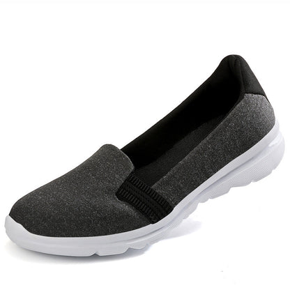 Kvinders Slip-On Ballerinaer med Elastisk Rem 7