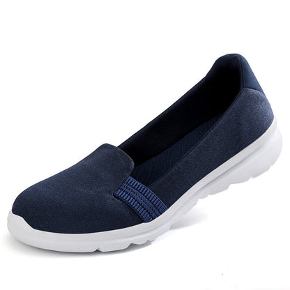 Kvinders Slip-On Ballerinaer med Elastisk Rem 8