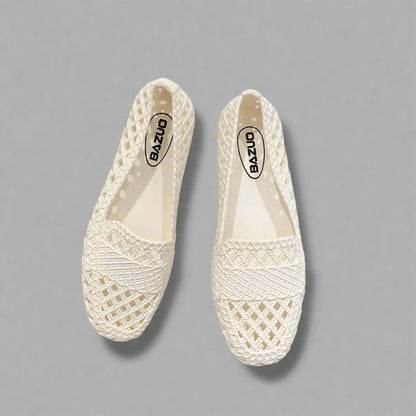 Kvinders Slip-On Flats til Forår 1