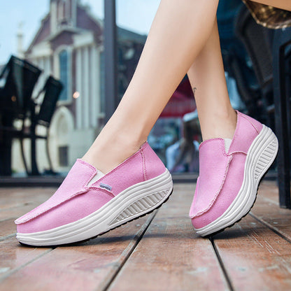 Kvinders Slip-On Fritidssko Fleksibelt Design 3