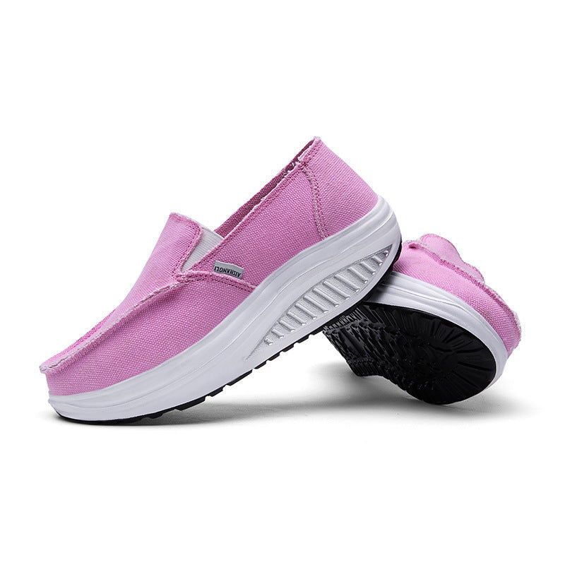 Kvinders Slip-On Fritidssko Fleksibelt Design 5