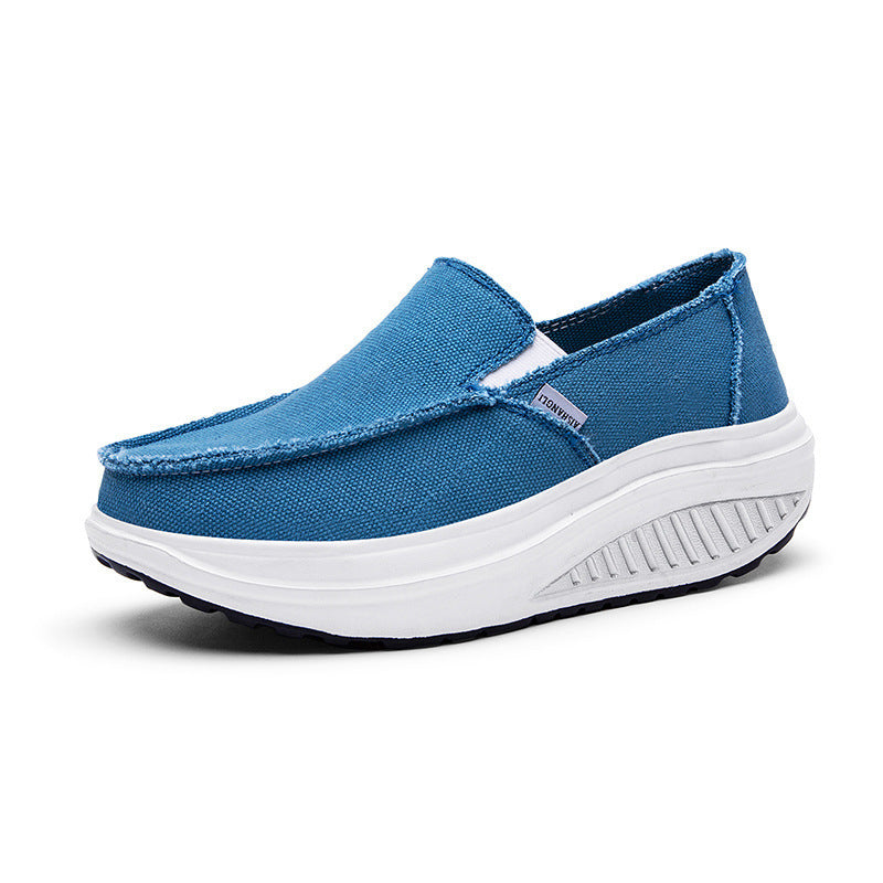 Kvinders Slip-On Fritidssko Fleksibelt Design 6