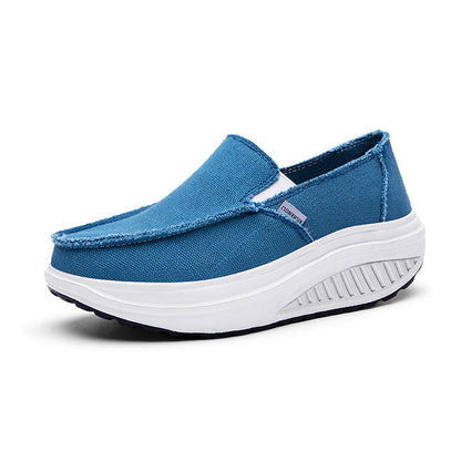 Kvinders Slip-On Fritidssko Fleksibelt Design 6