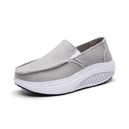 Kvinders Slip-On Fritidssko Fleksibelt Design 7