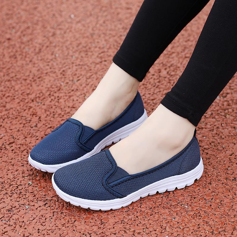 Kvinders Slip-On Fritidssko Komfortable 2