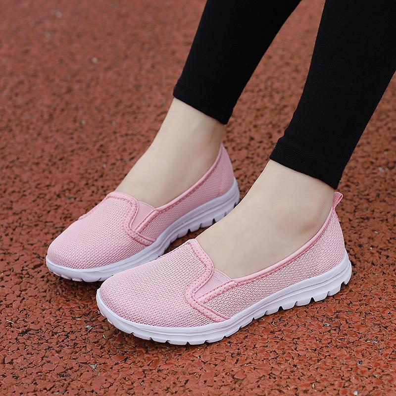 Kvinders Slip-On Fritidssko Komfortable 4