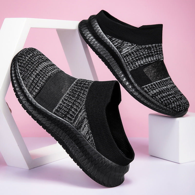 Kvinders Slip-On Fritidssko med Elastisk Overdel 1