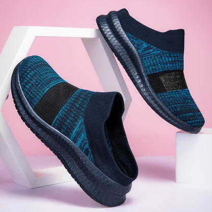 Kvinders Slip-On Fritidssko med Elastisk Overdel 4