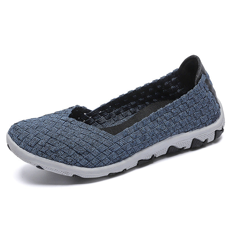 Kvinders Slip-On Fritidssko med Elastisk Sål 0
