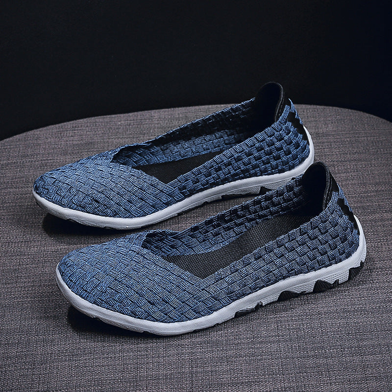 Kvinders Slip-On Fritidssko med Elastisk Sål 3