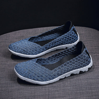 Kvinders Slip-On Fritidssko med Elastisk Sål 3