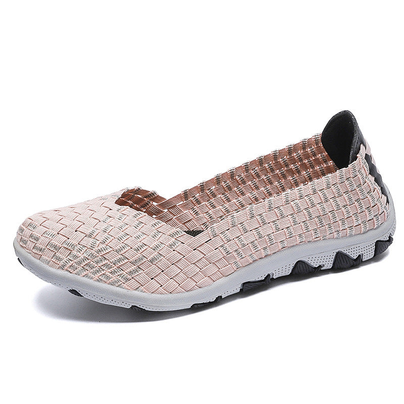 Kvinders Slip-On Fritidssko med Elastisk Sål 6