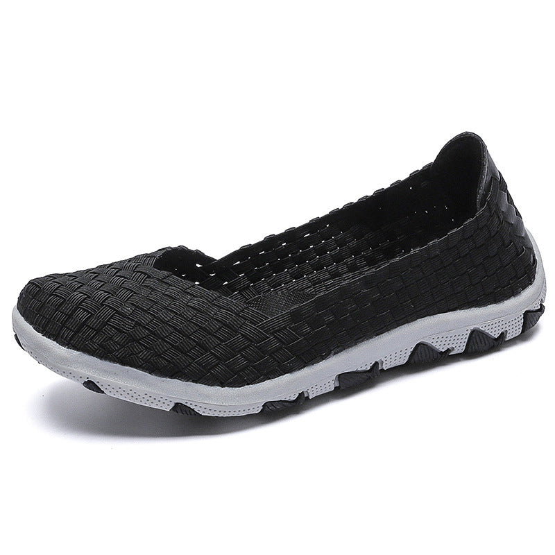 Kvinders Slip-On Fritidssko med Elastisk Sål 7