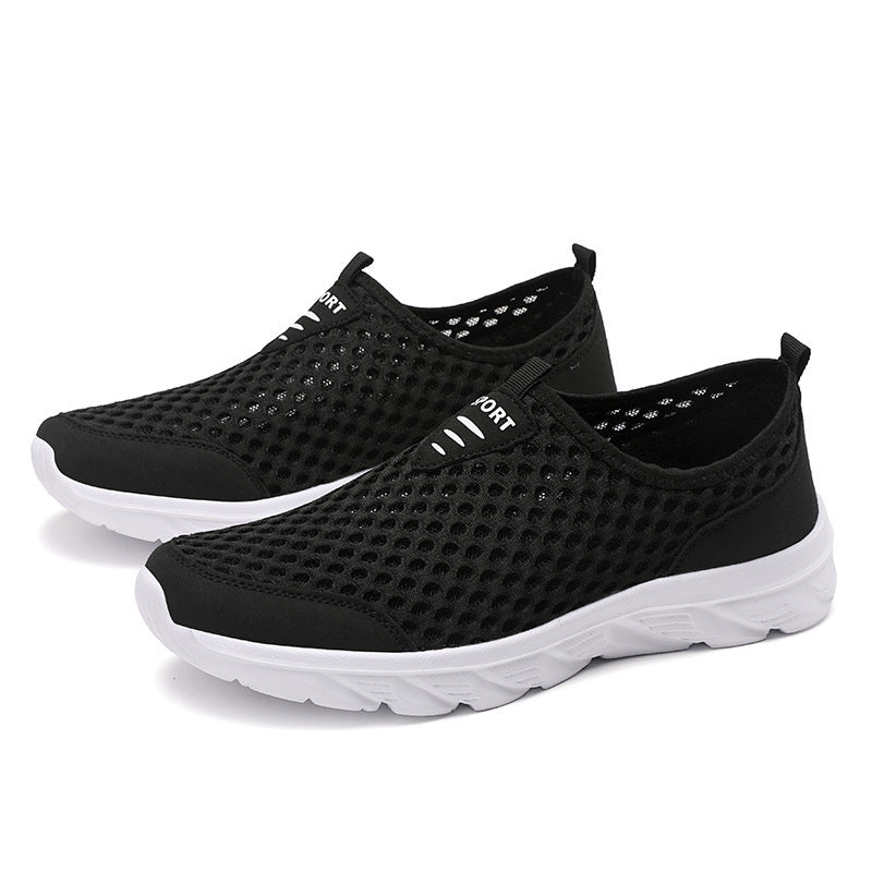 Kvinders Slip-On Fritidssko med Ventilerende Design 5