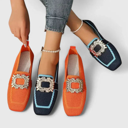 Kvinders Slip-On Loafers med Dekorative Detaljer 2
