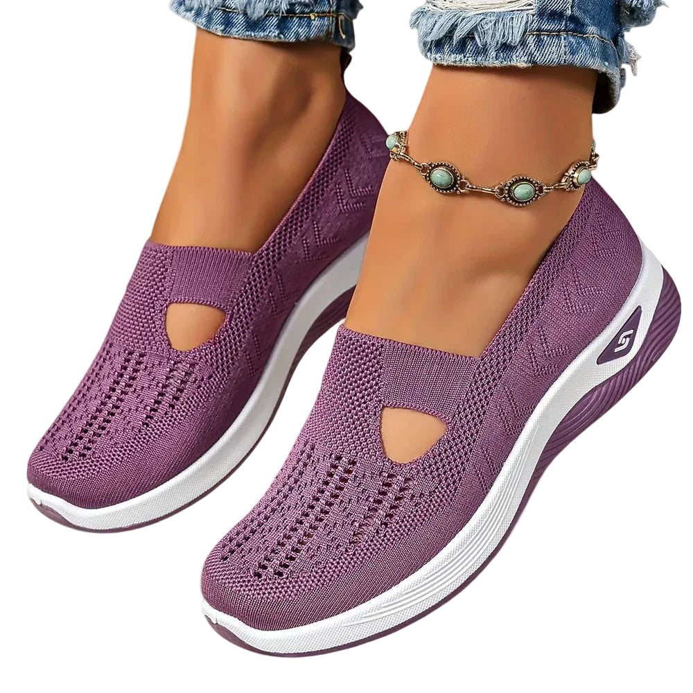 Kvinders Slip-On Sko Komfortabel Design Moderne Stil 0