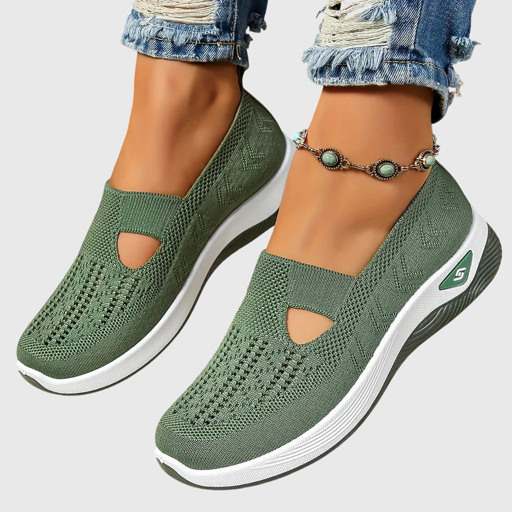 Kvinders Slip-On Sko Komfortabel Design Moderne Stil 1