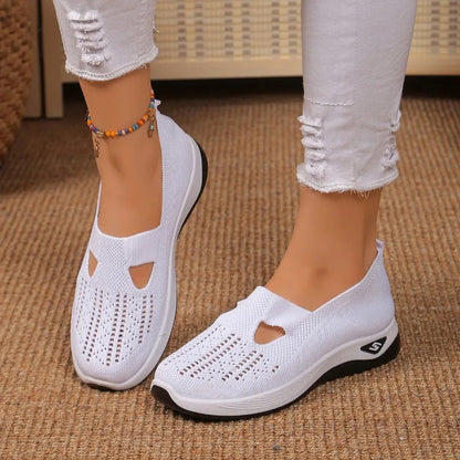 Kvinders Slip-On Sko Komfortabel Design Moderne Stil 10