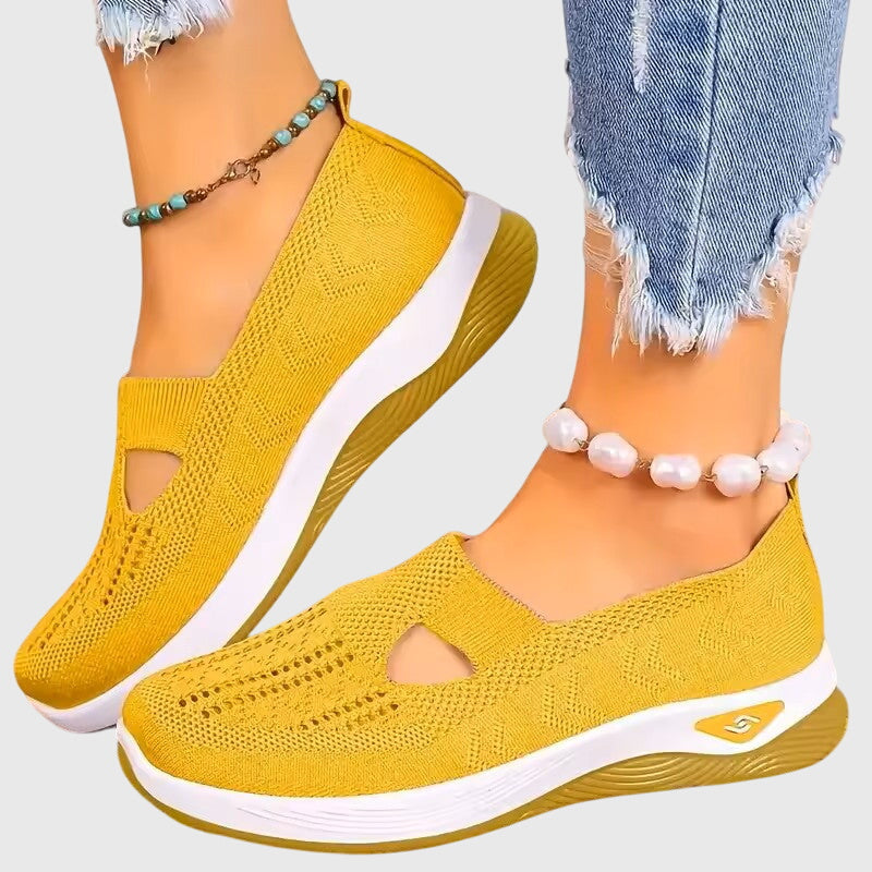 Kvinders Slip-On Sko Komfortabel Design Moderne Stil 9
