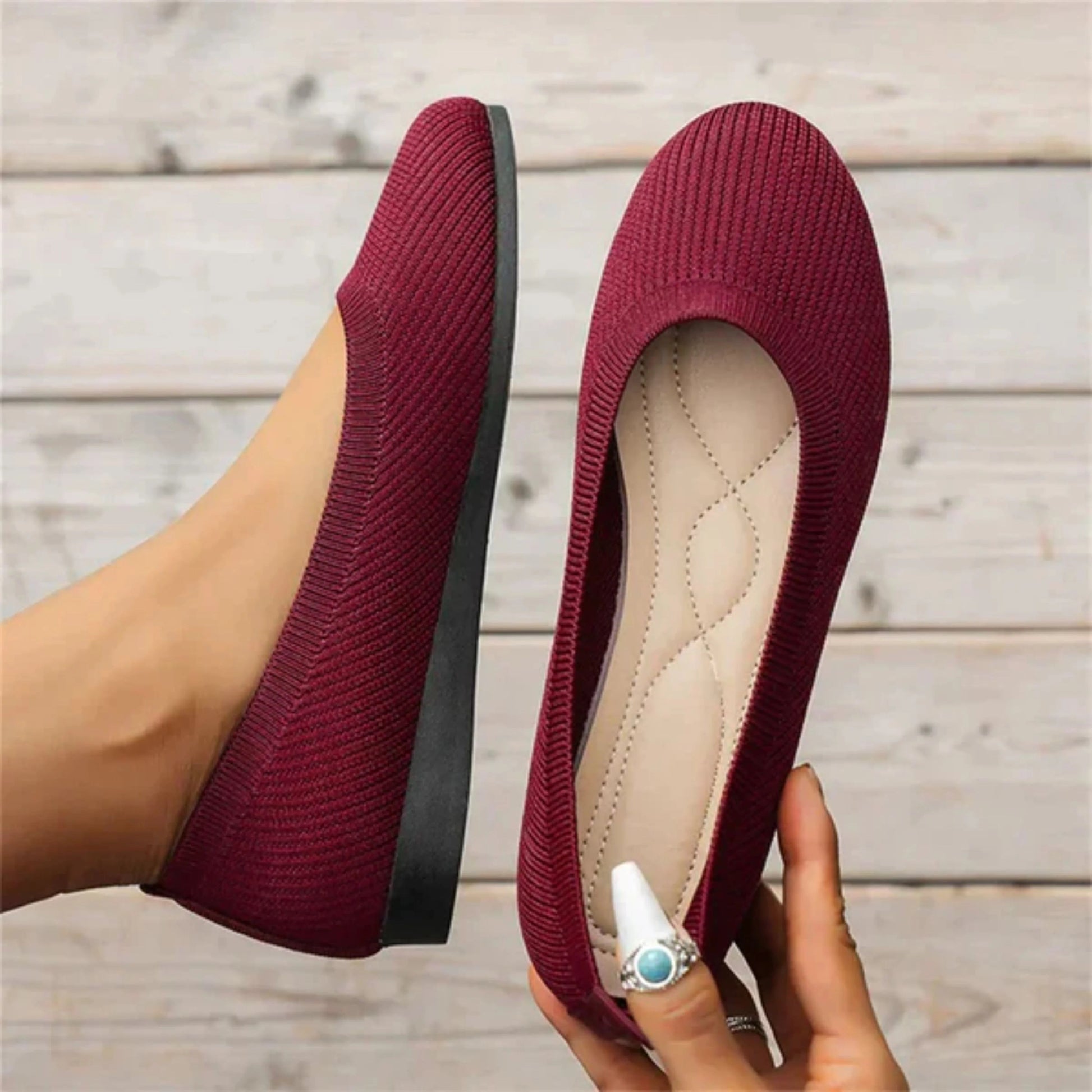 Kvinders Slip-On Sko til Hverdag 4