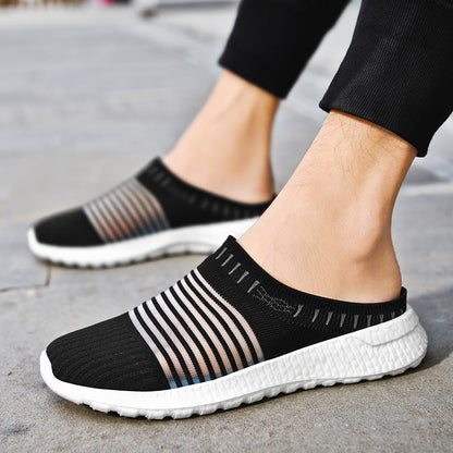 Kvinders Slip-On Sneakers Åndbar Mesh Design 1