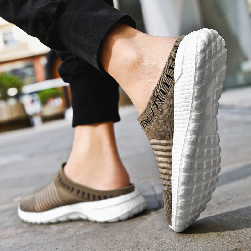 Kvinders Slip-On Sneakers Åndbar Mesh Design 4