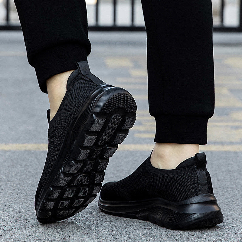 Kvinders Slip-On Sneakers Elastisk Design 4
