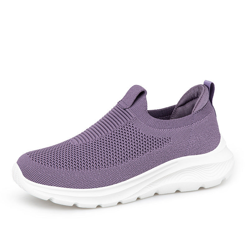 Kvinders Slip-On Sneakers Elastisk Design 6