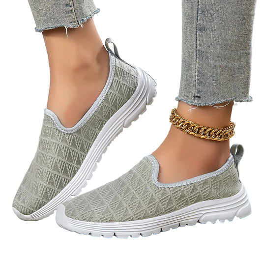 Kvinders Slip-On Sneakers Komfortabelt Design Moderne Stil 0
