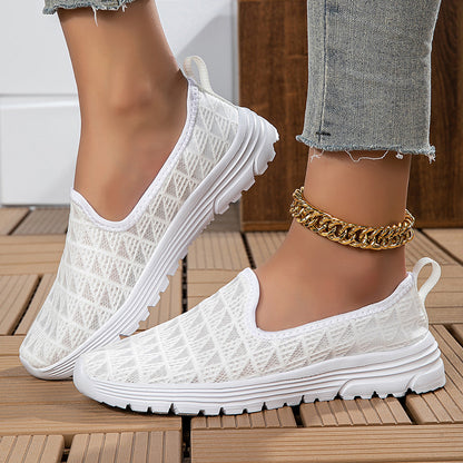 Kvinders Slip-On Sneakers Komfortabelt Design Moderne Stil 6