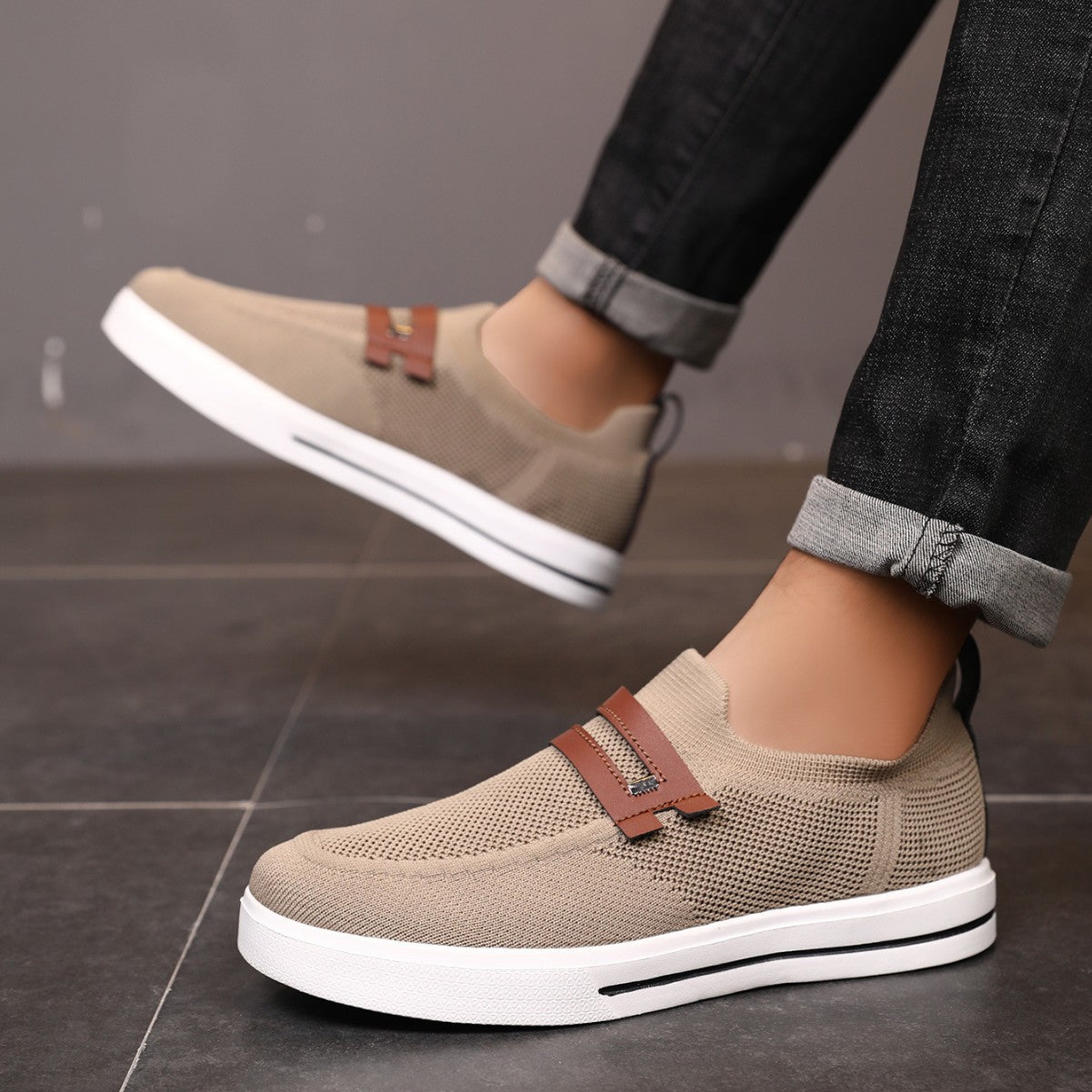 Kvinders Slip-On Sneakers Moderne Design 3