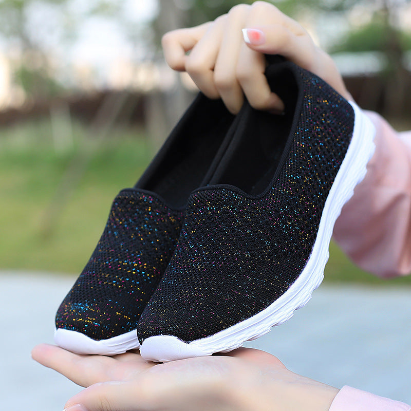 Kvinders Slip-On Sneakers Moderne Design Komfortable og Åndbare 1