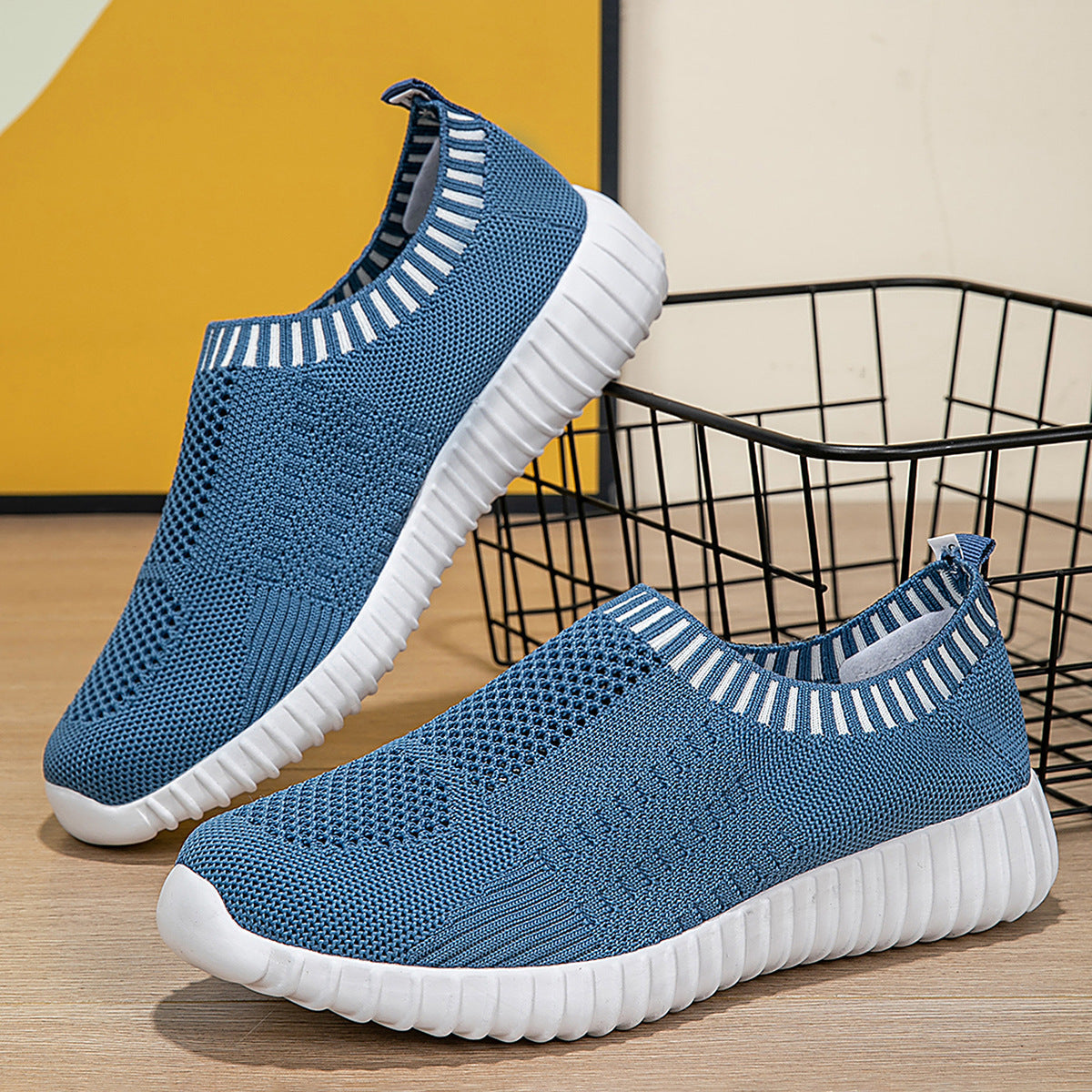 Kvinders Slip-On Sneakers Moderne Komfortabel Design 6