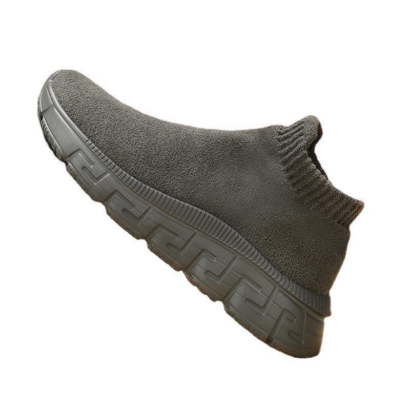 Kvinders Slip-On Sneakers med Elastisk Top Moderne Design 5