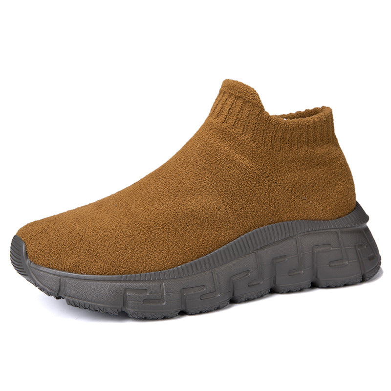 Kvinders Slip-On Sneakers med Elastisk Top Moderne Design 6