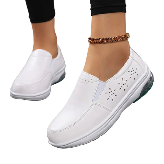 Kvinders Slip-On Sneakers med Luftpudeteknologi 0