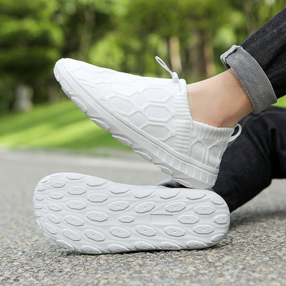Kvinders Slip-On Sportssko Med Strikdesign 3