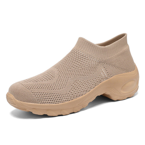 Kvinders Slip-On Sportssneakers med Åndbar Mesh 0