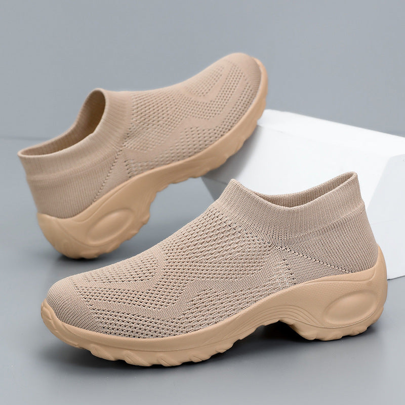 Kvinders Slip-On Sportssneakers med Åndbar Mesh 3