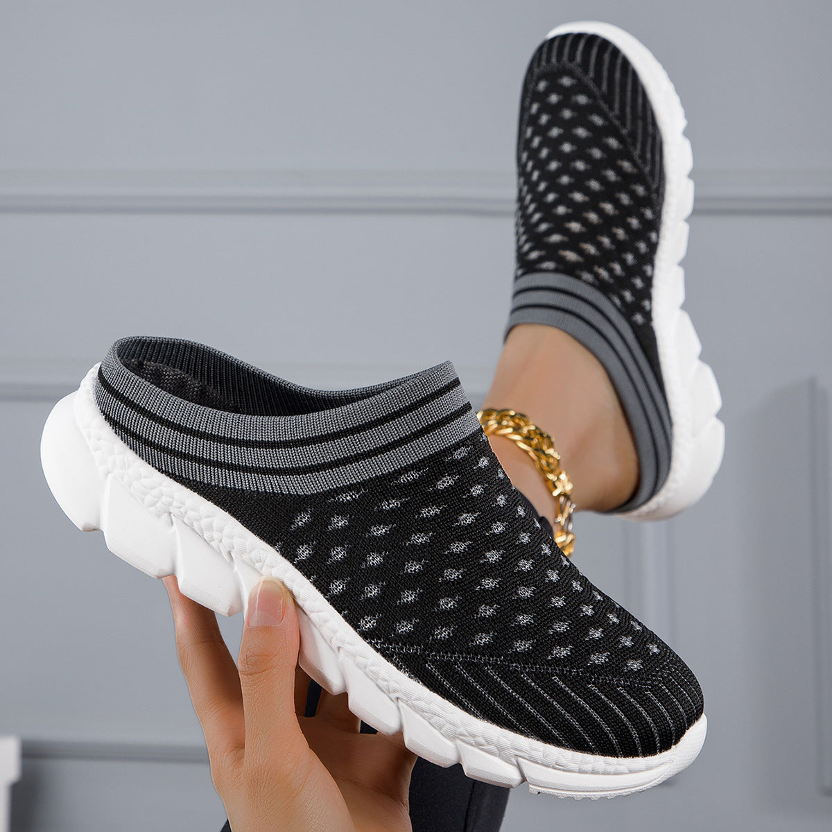 Kvinders Slip-On Træsko Komfortabel Stil 2