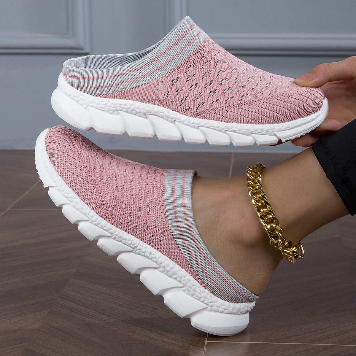 Kvinders Slip-On Træsko Komfortabel Stil 6